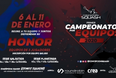 Primer Campeonato por Equipos Concepción Squash